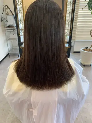 ミディアム ufufu所属・境 菜摘のヘアスタイル