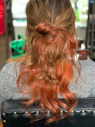 ロング 家田 竜のヘアスタイル