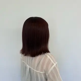 カラー ルプラボウ 鈴木 莉菜のヘアスタイル