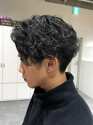 パーマ メンズ giinii所属・横浜縮毛矯正 ☆渋谷良太のヘアスタイル