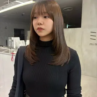 セミロング 🌜ショートカット /yuNa🩶のヘアスタイル