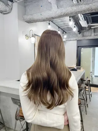 ロング カラー 韓国ヘア🫧 KAZUTOのヘアスタイル