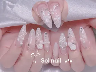 ネイル パラジェル＆フィルイン取り扱いサロンSol Nail所属・Sol Nail ミネのネイルデザイン