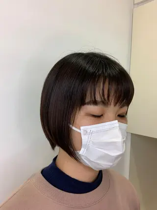 ショート カラー 髙橋 歩のヘアスタイル