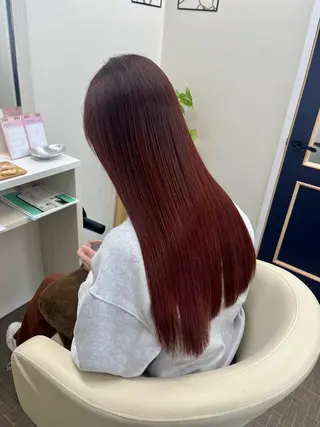 ロング charme paris所属・フジワラ ヤスのヘアスタイル