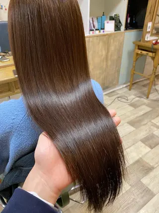 ロング ku-to+所属・髪質改善✨ 角谷　勇のヘアスタイル