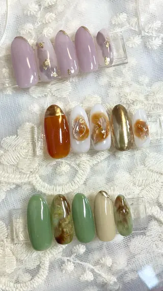 ネイル 藤島 咲良のネイルデザイン