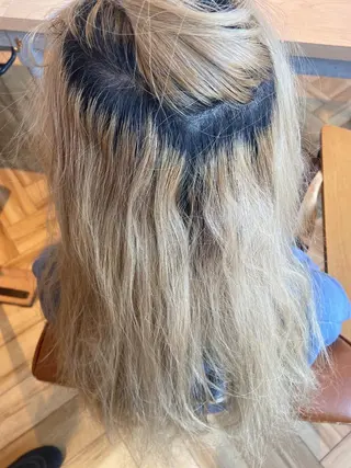 セミロング カラー ヘアアレンジ ✨髪質改善/透明感✨ 西野　陽のヘアスタイル