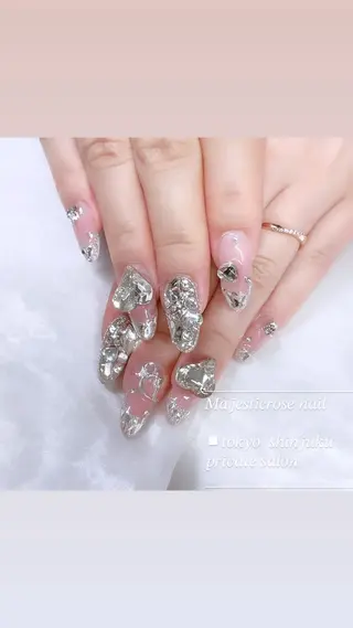 ネイル Rire_eye+beauty_nail所属・Rire_ nail_yukiのネイルデザイン