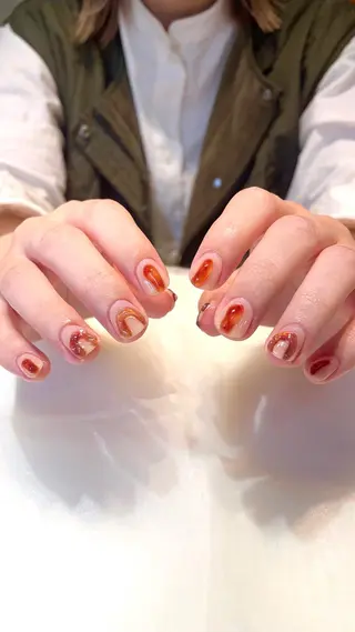 ネイル 新井 ひなののネイルデザイン