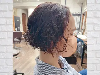 ミディアム パーマ 💠西山 果琳💠のマツエク・マツパデザイン