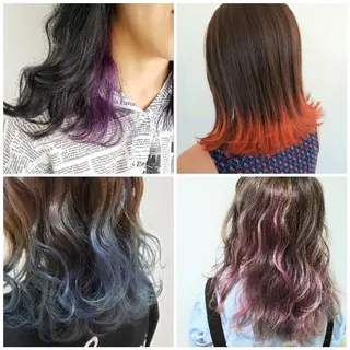 セミロング カラー ヘアアレンジ 成瀬 弘光のヘアスタイル