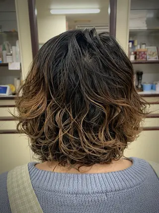 パーマ 竹内 秀美のヘアスタイル