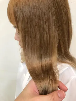 カラー 東梅田エリアカラー ヘアセットNo. 1のヘアスタイル