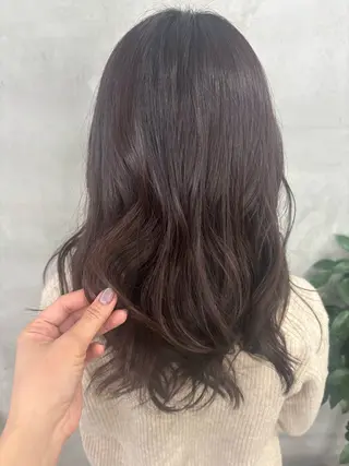 ロング カラー ✨ブリーチなし透明感 ✨カラー💍Yuriのヘアスタイル