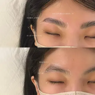 マツエク・マツパ アイブロウ GO TODAY SHAiRE SALON Vellmie店所属・吉祥寺kasumi 🌛eye/browのマツエク・マツパデザイン