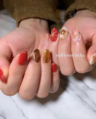 ネイル ﾈｲﾙﾙｰﾑﾘｯｶ 𝐦𝐚𝐲𝐮のネイルデザイン