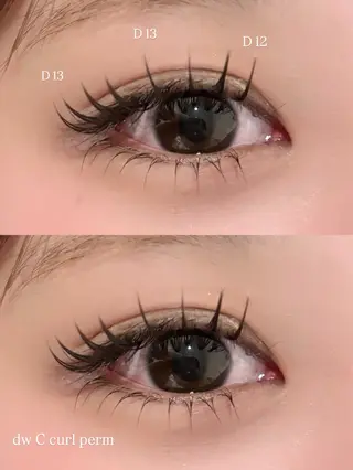 マツエク・マツパ La Chouette umeda EST所属・akamatsu kannaのマツエク・マツパデザイン