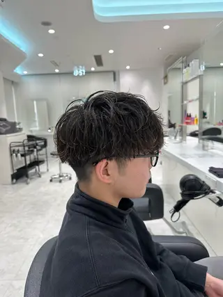 メンズ 🐺メンズパーマ 特化　あさひ🐺のヘアスタイル