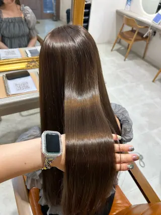 カラー 内藤 歩香🐈‍⬛🩶のヘアスタイル