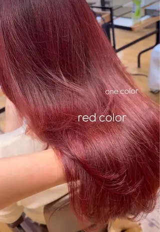 セミロング カラー Garland所属・小川 凜のヘアスタイル