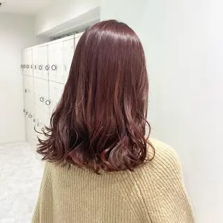 ロング カラー パーマ ヘアアレンジ メンズ キッズ ネイル マツエク・マツパ アイブロウ Lumo所属・💖横浜ブリーチなし 💖MIHOのヘアスタイル