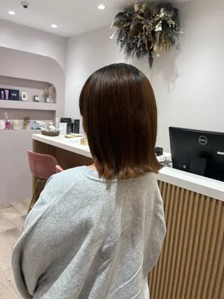ミディアム Rosierbleu 道正のヘアスタイル