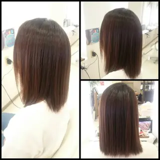 セミロング パーマ Hair VERDEのヘアスタイル