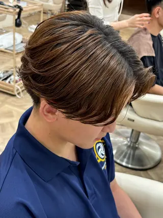 ショート パーマ メンズ パーマ職人DAIKI ツイスパ/波巻きのヘアスタイル