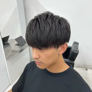 メンズ センターパート/ 暖色カラーayuのヘアスタイル