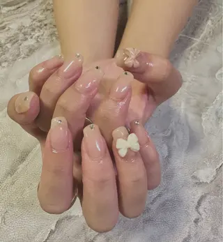 ネイル チップ長さだし Chiaraのネイルデザイン