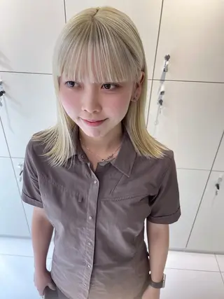 ミディアム こいけ ほのかのヘアスタイル