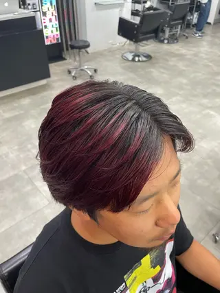 カラー メンズ LOGUE 大濵翔太のヘアスタイル