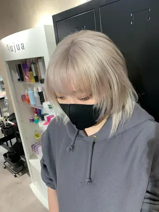ショート カラー Selene hair 難波店のヘアスタイル