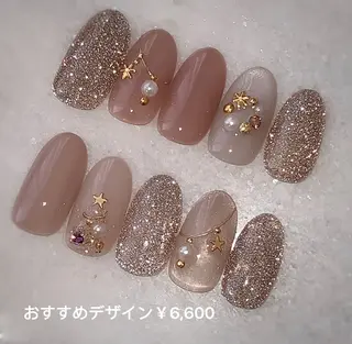 ネイル ラベンダー💖日暮里 ルル💖ネイルのネイルデザイン