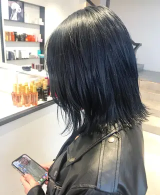 ミディアム カラー 🇰🇷カルマパーマ kaito🇰🇷のヘアスタイル