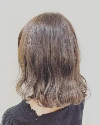 ミディアム カラー 池田 雄太 ✨美髪縮毛矯正✨のヘアスタイル