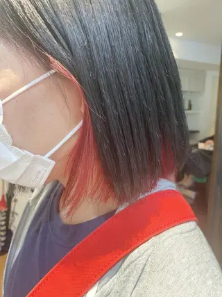 ショート カラー Elle✂︎ Riinaのヘアスタイル