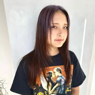 カラー デザインカラー/パー マ🦖外岡咲希🦖のヘアスタイル