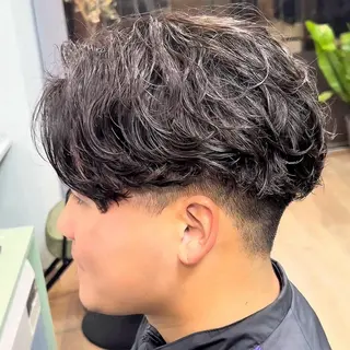 パーマ メンズ yori所属・メンズパーマ/メンズ カット/たばたよしきのヘアスタイル