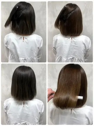 ショート 満足度⭕️縮毛矯正師 谷口にお任せを👍のヘアスタイル