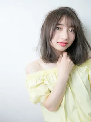セミロング ヘアレスキュー つや髪本店のヘアスタイル
