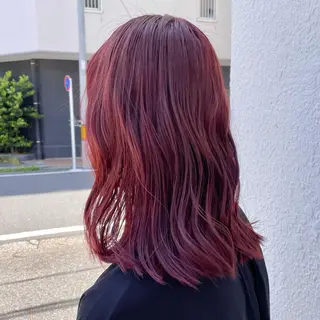 ミディアム nuu 栄所属・🧸SAKI🎀 韓国レイヤーのヘアスタイル