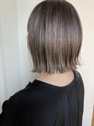 ミディアム カラー 小木曽智美 /ボブ/ショートのヘアスタイル