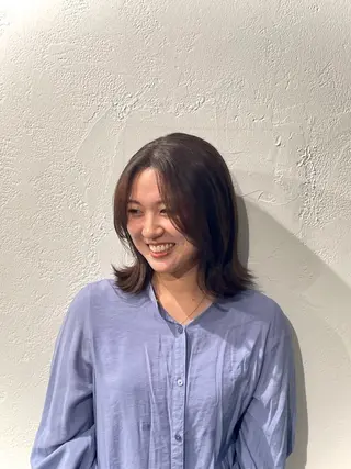 ミディアム カラー ボブ/ショートの達人 sakuのヘアスタイル