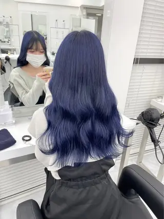 ロング カラー 韓国風トレンドカラー 🩶RINA🩶のヘアスタイル