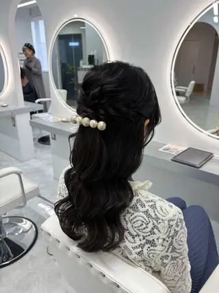 ヘアアレンジ 天王寺 hinataのヘアスタイル