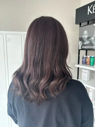 カラー 🫐ブルーラベンダー 髪質改善🫐/MEIのヘアスタイル