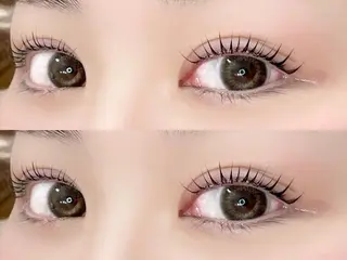 マツエク・マツパ 顔周り/暖色/縮毛 /マツエク/詩織🕊のマツエク・マツパデザイン