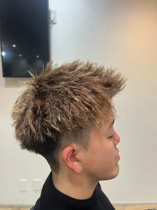 メンズ 横山 真裟斗のヘアスタイル